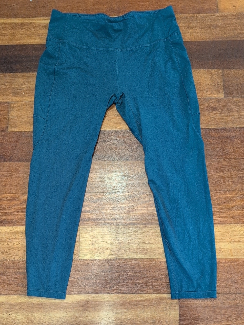 Calia Blue High-Waist Active Cropped Leggings